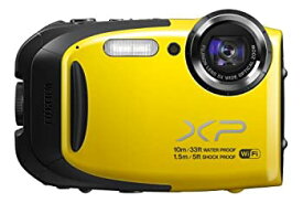 【中古】(非常に良い)FUJIFILM コンパクトデジタルカメラ XP70Y イエロー F FX-XP70Y