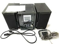 【中古】(非常に良い)Panasonic パナソニック　SC-PM37MD-K ブラック　ミニコンポ　（CD／MDコンポ）（本…