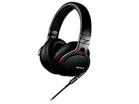 【中古】(非常に良い)ソニー SONY ヘッドホン MDR-1A : ハイレゾ対応 密閉型 折りたたみ式 ケーブル着脱式／バランス接続対応 リモコン・マイク付き ブラック MDR-1A B