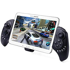 【中古】ZOMTOP PG9023 Android/iOS/PC対応 Bluetooth ゲームコントローラー ゲームパット 伸縮性のホルダーを備えiPhone、タブレットに対応