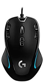 【中古】(非常に良い)Logitech Gaming Mouse G300s - Mouse - optical - 9 buttons - wired - USB