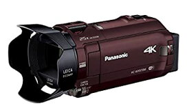 【中古】パナソニック 4Kビデオカメラ WX970M ワイプ撮り 軽量447g ブラウン HC-WX970M-T