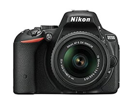 【中古】(非常に良い)Nikon デジタル一眼レフカメラ D5500 18-55 VRII レンズキット ブラック 2416万画素 3.2型液晶 タッチパネル D5500LK18-55BK