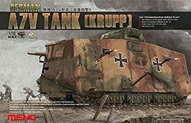 【中古】(未使用品)モンモデル 1／35 第一次世界大戦 ドイツA7V戦車 クルップ プラモデル