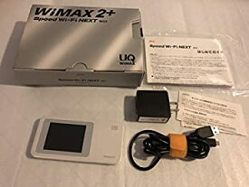 【中古】Speed Wi-Fi NEXT WiMAX 2＋ W01 ホワイト HWD31SWU