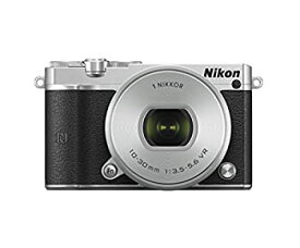 【中古】Nikon ミラーレス一眼 Nikon1 J5 標準パワーズームレンズキット シルバー J5HPLKSL