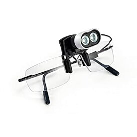 【中古】(未使用・未開封品)ESCHENBACH ヘッドライトLED 眼鏡用クリップタイプ 1604-22