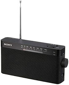 【中古】ソニー SONY ハンディーポータブルラジオ ICF-306 : FM／AM／ワイドFM対応 ブラック ICF-306 B
