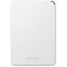 【中古】(非常に良い)BUFFALO 耐衝撃対応 2.5インチ外付けHDD 4TB ホワイト HD-PSF4.0U3-GW