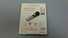 【中古】SanDisk iXpand Slim フラッシュドライブ 128GB SDIX30N-128G-JKACE