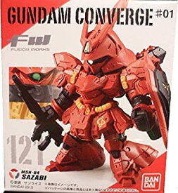 【中古】(未使用・未開封品)FW Gundam Converge 1 MSN-04 Sazabi Gundam Mini Figure 121