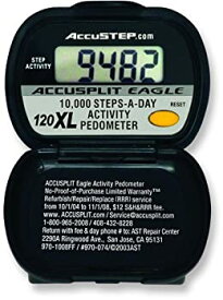 【中古】(非常に良い)ACCUSPLIT AE120XL Certified Accurate Pedometer Steps & Activity Timer