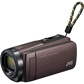 【中古】(非常に良い)JVCKENWOOD JVC ビデオカメラ Everio 耐衝撃 耐低温 32GB ブラウン GZ-F270-T