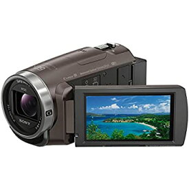 【中古】(非常に良い)ソニー SONY ビデオカメラ Handycam 光学30倍 内蔵メモリー64GB ブロンズブラウン HDR-PJ680 TI