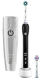 【中古】ブラウン オーラルB 電動歯ブラシ PRO2000 ブラック D205232MXBK