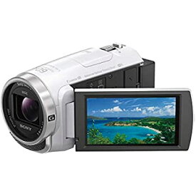 【中古】ソニー SONY ビデオカメラ Handycam HDR-CX680 光学30倍 内蔵メモリー64GB ホワイト HDR-CX680 W