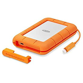 【中古】(未使用品)LaCie HDD ポータブルハードディスク 5TB Rugged Thunderbolt USBタイプC 耐衝撃 STFS5000800
