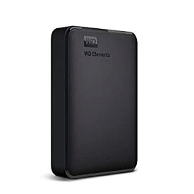 【中古】WD ポータブルHDD 4TB USB3.0 ブラック WD Elements Portable 外付けハードディスク ／ WDBU6Y0040BBK-