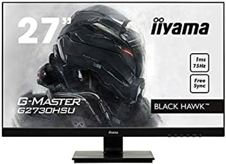 楽天市場】【中古】iiyama ゲーミング モニター ディスプレイ G2730HSU 