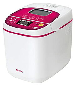 【中古】(非常に良い)エムケー ホームベーカリー 【ふっくらパン屋さん】 1斤用 ホワイト HBS-100W-W