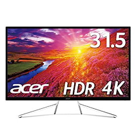 【中古】Acer 4K モニター ディスプレイ OmegaLine 31.5インチ ET322QKwmiipx VA HDMIx2 DisplayPort HDR FreeSync スピーカー内蔵 ブルーライト軽減