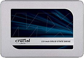 【中古】Crucial SSD 1000GB MX500 内蔵2.5インチ 7mm MX500 (9.5mmスペーサー付属) 【PlayStation4 動作確