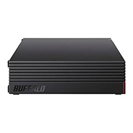 【中古】BUFFALO 外付けハードディスク 4TB テレビ録画／PC／PS4／4K対応 静音&コンパクト 日本製 故障予測 みまもり合図 HD-AD4U3