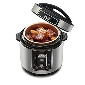 【中古】(非常に良い)ショップジャパン 【公式】プレッシャーキングプロ 電気圧力鍋 炊飯器 無水調理 蒸し料理 PKP-NXAM