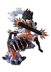 【中古】フィギュアーツZERO ONE PIECE モンキー・D・ルフィ ギア4 -スネイクマン・王蛇- 約160mm PVC&ABS製 塗装済み完成品フィギュ