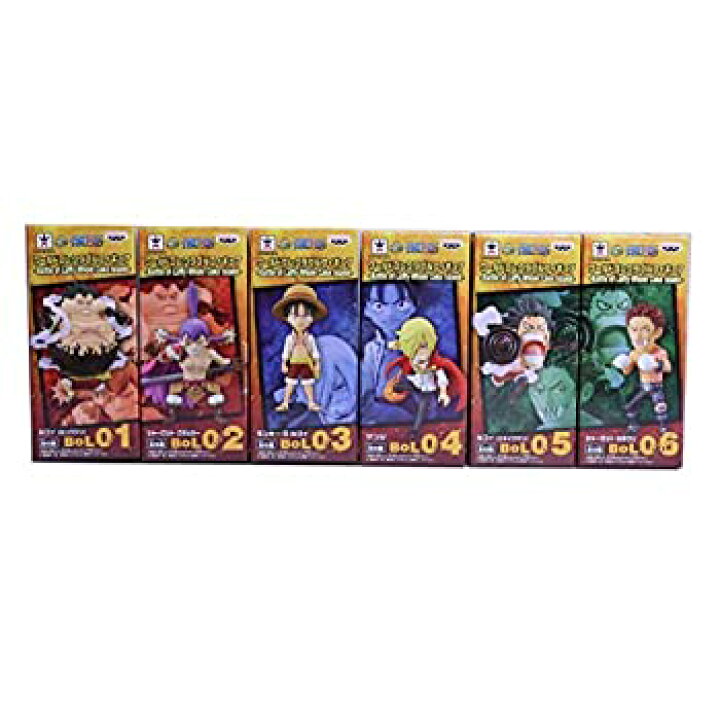 楽天市場 中古 ワンピース ワールドコレクタブルフィギュア Battle Of Luffy Whole Cake Lsland 全6種 タンクマン クラッカー スネイクマン カタクリ Cocohouse