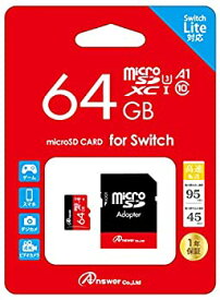 【中古】Switch／Switch Lite共用 MicroSD：アダプタ付き　64GB