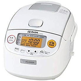 【中古】(未使用品)象印 圧力IH炊飯ジャー（3合炊き） ホワイトZOJIRUSHI 極め炊き NP-RM05-WA