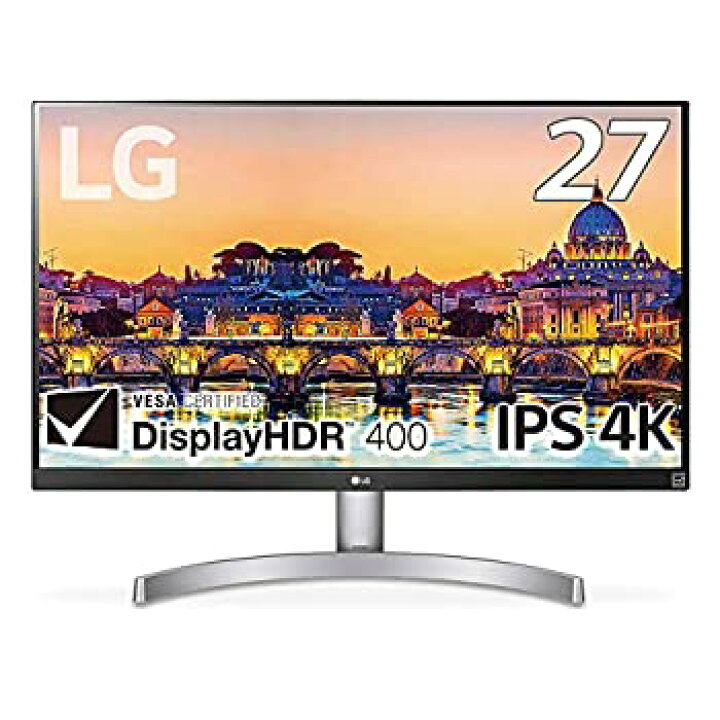 楽天市場】【中古】LG モニター ディスプレイ 27UL600-W 27インチ／4K 
