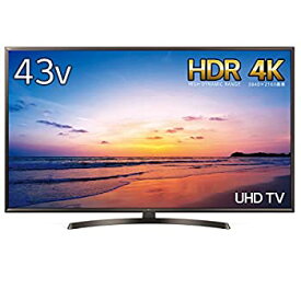 【中古】LG 43V型 液晶 テレビ 43UK6300PJF 4K HDR対応 直下型LED