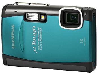 【中古】(非常に良い)OLYMPUS 防水デジタルカメラ μ TOUGH 6010 ブルー μTOUGH-6010BLU