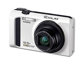 【中古】CASIO デジタルカメラ EXILIM ホワイト EX-ZR100WE