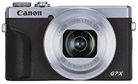 【中古】(未使用品)Canon コンパクトデジタルカメラ PowerShot G7 X Mark III シルバー 1.0型センサー／F1.8レンズ／光学4.2