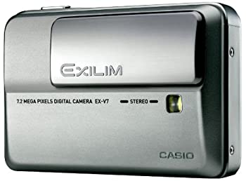 CASIO デジタルカメラ EXILIM エクシリム Hi ZOOM EX V7SR シルバー