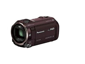 【中古】(非常に良い)パナソニック デジタルハイビジョンビデオカメラ 内蔵メモリー32GB ブラウン HC-V750M-T