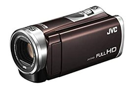 【中古】(非常に良い)JVC ビデオカメラ Everio 32GB ダイナミック60倍／光学40倍ズーム GZ-E400-T (ブラウン)