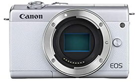 【中古】(未使用品)Canon ミラーレス一眼カメラ EOS M200 ボディー ホワイト EOSM200WH-BODY