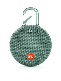 【中古】(非常に良い)JBL CLIP3 Bluetoothスピーカー IPX7防水／パッシブラジエーター搭載／ポータブル／カラビナ付 ティール JBLCLIP3TEAL 【国内正規品／メーカー1