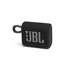 【中古】JBL GO 3 Bluetoothスピーカー USB C充電／IP67防塵防水／パッシブラジエーター搭載／ポータブル／2020年モデル ブ