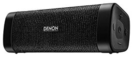 【中古】(非常に良い)デノン Denon DSB-50BT ポータブルワイヤレススピーカー Envaya Pocket Bluetooth対応 IPX7 防水／IP6X 防塵 aptX対応 ブラック DSB-50BT-BK