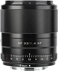 【中古】VILTROX 33mm F1.4 STM XF富士フイルム Xマウントカメラレンズ 固定焦点レンズ APS-C F1.4大口径 瞳AF 単焦点レンズ Fujifilm X-PRO1／Pro2 ／X-S1