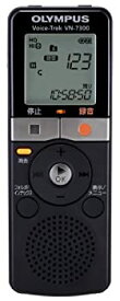 【中古】(非常に良い)OLYMPUS ICレコーダー Voice-Trek VN-7300 ブラック 2GB かんたんメモ録 VN-7300