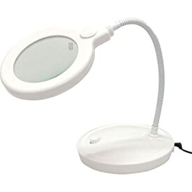 【中古】(非常に良い)池田レンズ LEDライト付スタンドルーペ CMS-100