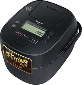 【中古】(非常に良い)パナソニック 炊飯器 1升 可変圧力おどり炊き 全面発熱5段IH式 ブラック SR-MPA181-K