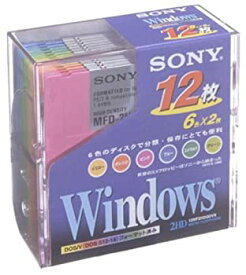 【中古】(非常に良い)SONY 12MF2HDQDVX フロッピーディスク(DOS／V用) 12MF-2HDQDVX
