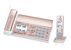 【中古】(未使用品)パナソニック おたっくす デジタルコードレスFAX 子機1台付き 迷惑電話対策機能搭載 ピンクゴールド KX-PZ510DL-N